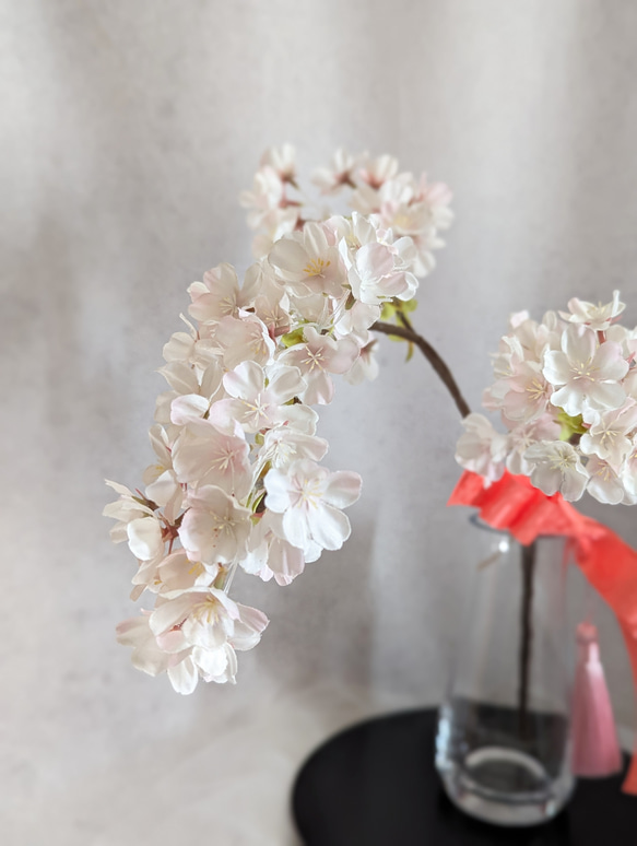 毎年きれい！桜のアレンジメント4点セット ひな祭り　　和室　玄関　インテリア 2枚目の画像