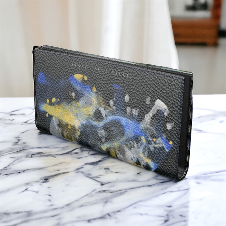 【受注生産】アンフォルメル　ダブルハート　本革長財布 19,600円