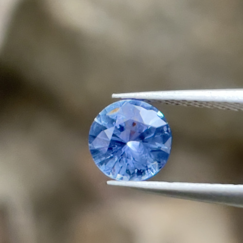 サファイア ブルー サファイア ルース 0.98 カラット ラウンド カット