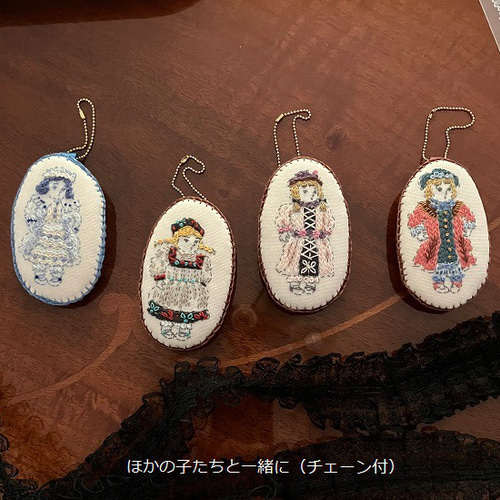 [専用　ゆみぽち様]チャーム ハンドメイド 刺繍 オーダーメイド ゆ♡様専用ページ うちの子刺繍オーダーメイド