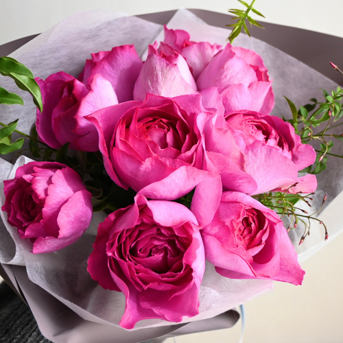 生花】フレグランスローズブーケ 薔薇“イヴ・ピアッチェ”の香り