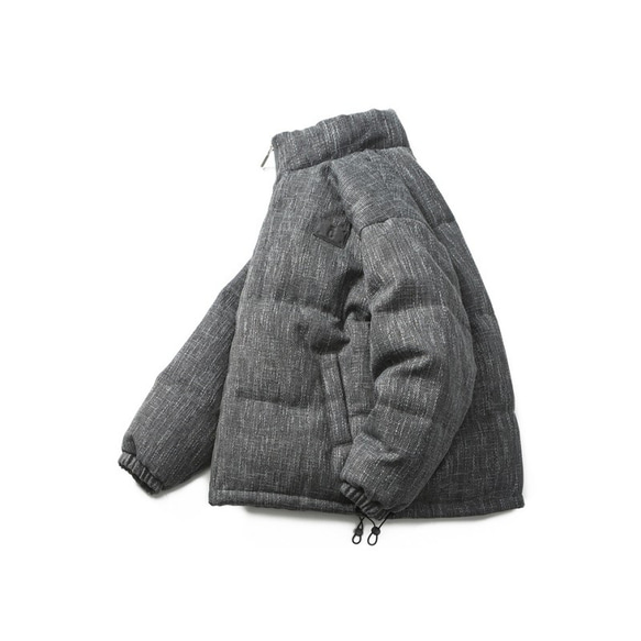 冬のヴィンテージは保温防寒コートの襟付きダウンジャケットを厚くする男女兼用 W109 11枚目の画像