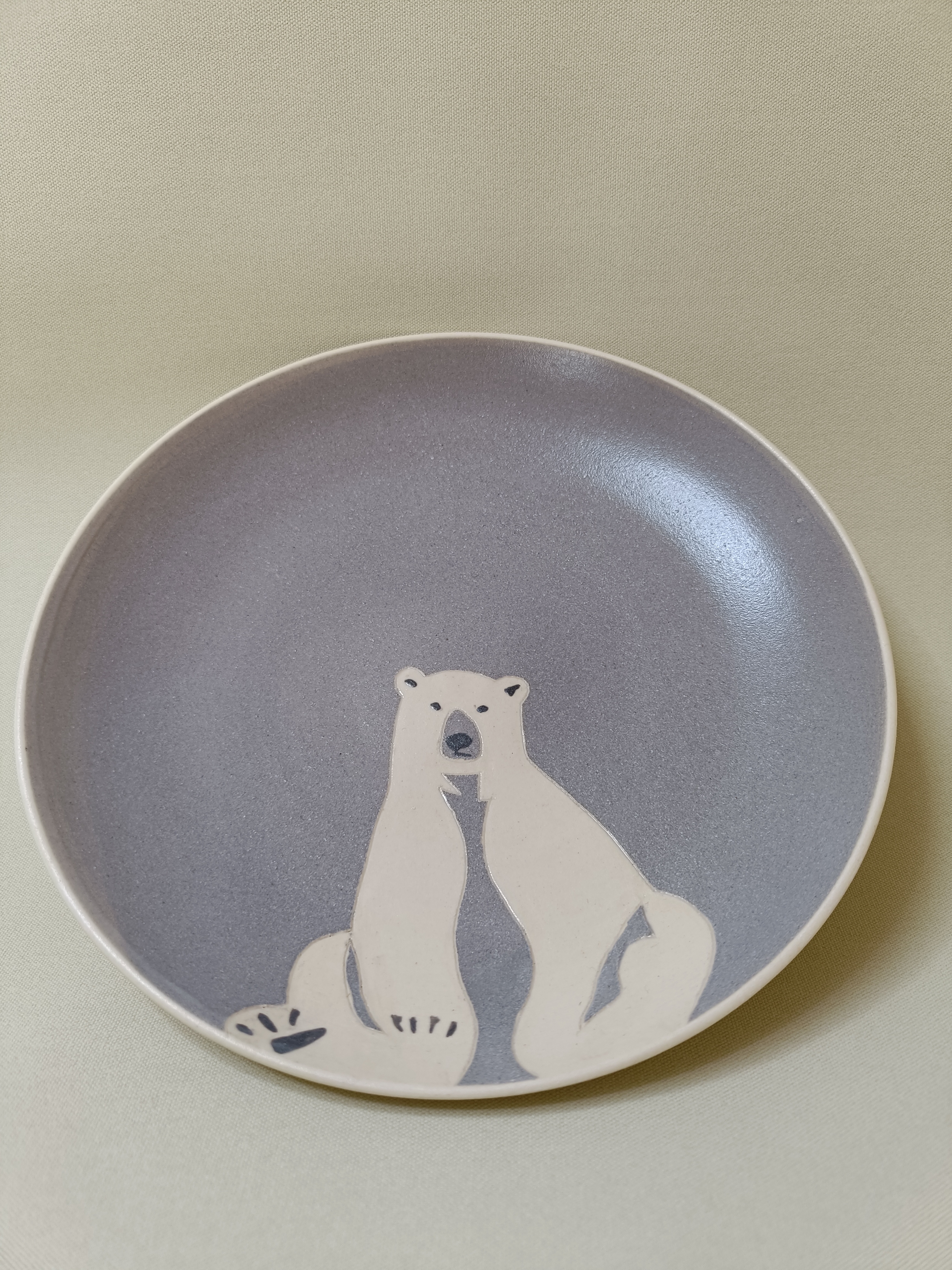 美品 *＊*… シロクマのお皿大＆中皿 各2枚セット *＊*… - メルカリ