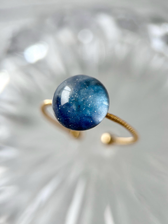 星空 スノードーム 夜空リング 指輪・リング corina 通販 17072293