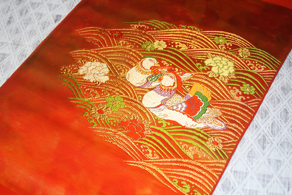 なごや帯　正絹