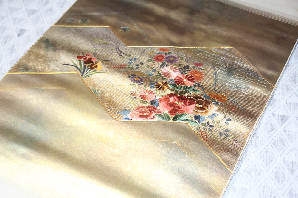 なごや帯　正絹