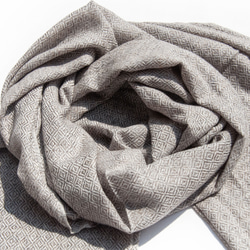 喀什米爾Cashmere 針織圍巾 純羊毛圍巾 手織圍巾 編織圍巾-希臘 美麗諾 聖誕節交換禮物 好友生日禮物 母親節 第1張的照片
