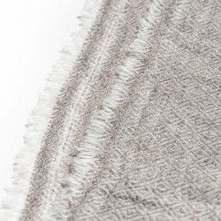 カシミアニットスカーフ ピュアウールスカーフ 手編みスカーフ ニットスカーフ - ギリシャメリノ クリスマス交換ギフト 友人の誕 4枚目の画像