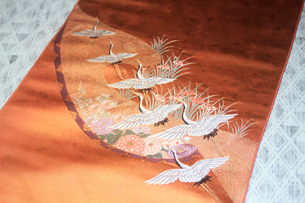 なごや帯　正絹