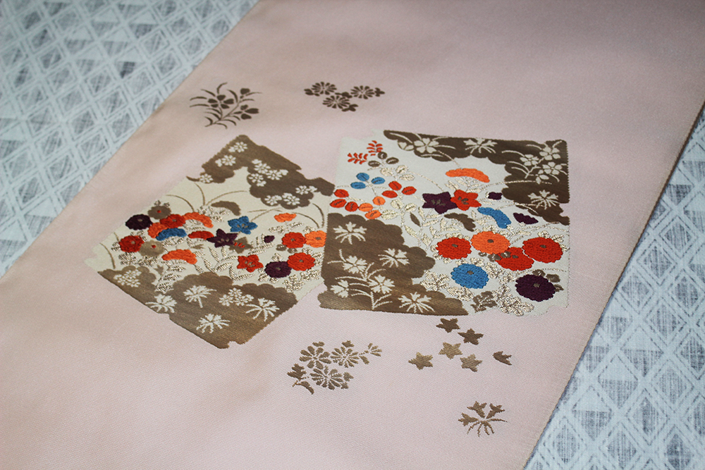 なごや帯　正絹