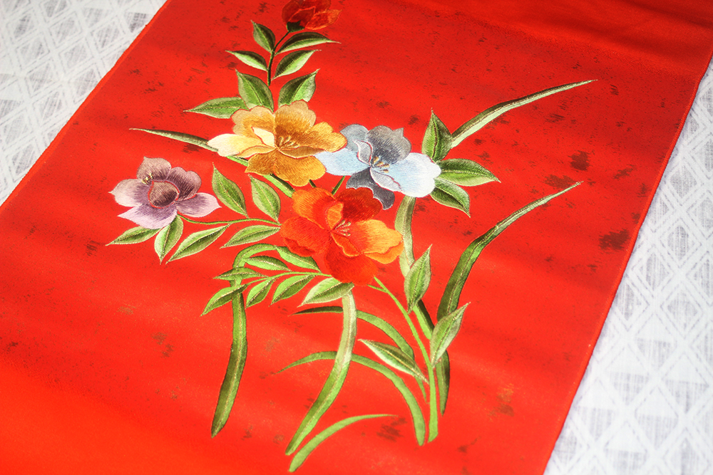 なごや帯　正絹