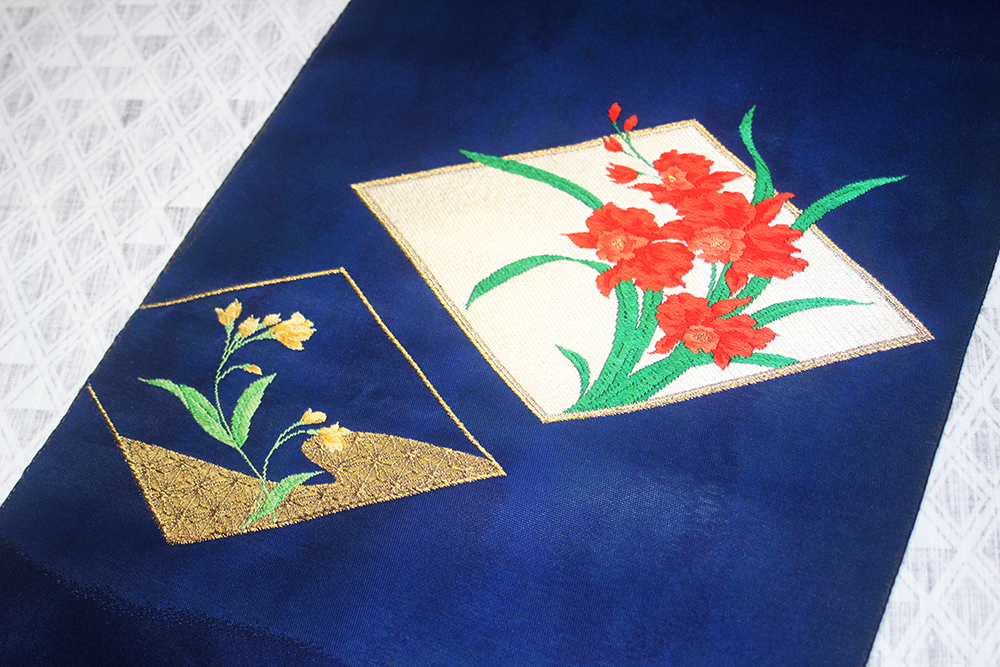 なごや帯　正絹