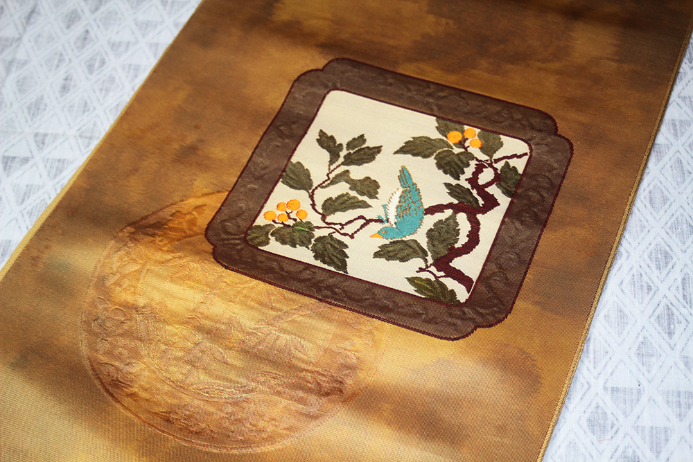 なごや帯　正絹