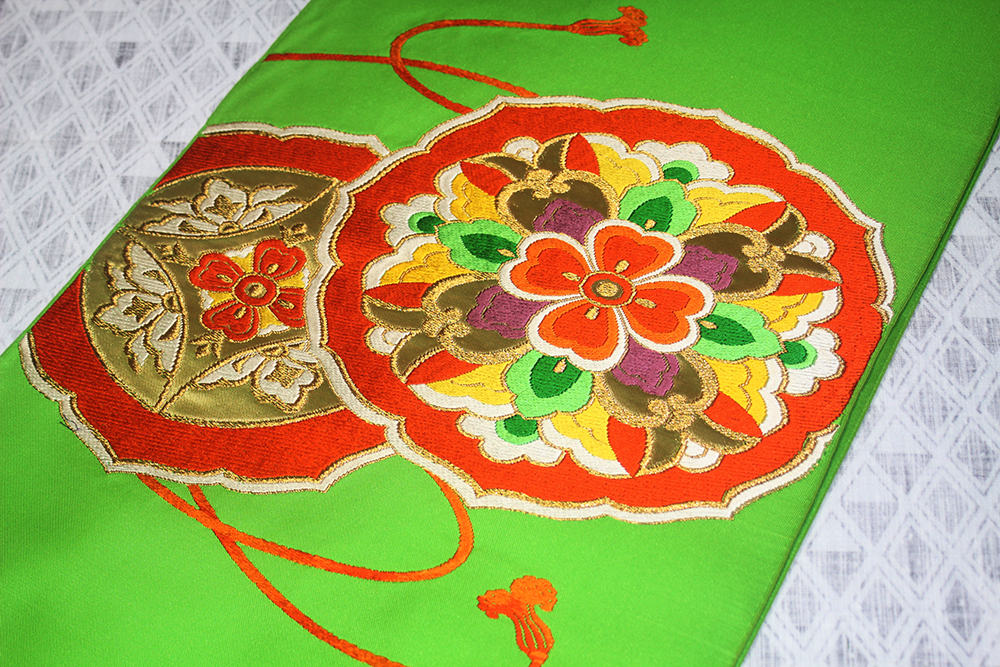 なごや帯　正絹        Ω