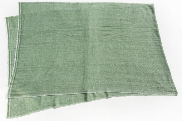 喀什米爾Cashmere 針織圍巾 純羊毛圍巾 手織圍巾 編織圍巾-抹茶綠色美麗諾 聖誕節交換禮物 好友生日禮物 母親節 第4張的照片