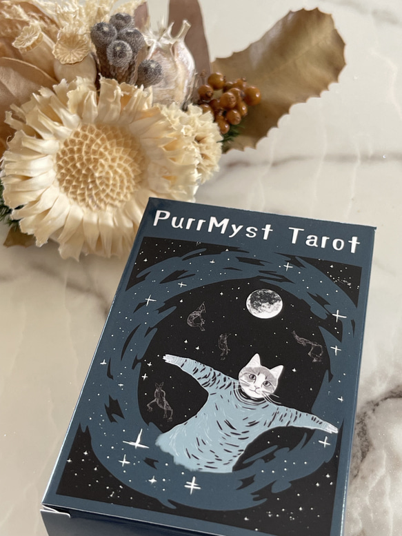 タロットカード　PurrMyst Tarot 4枚目の画像