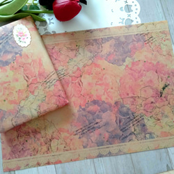 花柄デザインペーパー セット 福袋【季節限定】トレーシングペーパー 2026 ハッピーバック　クラフト紙　ラッピング 6枚目の画像