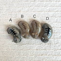 キジトラネコ　サバネコ　香箱座りの箸置き　猫の日2024 3枚目の画像