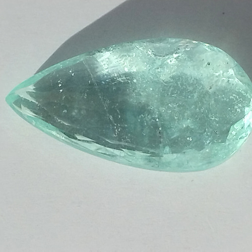 天然非加熱 GIL パライバトルマリン ルース 3.38ct 天然石 Sheer 