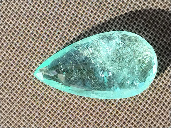 天然非加熱 GIL パライバトルマリン　ルース　3.38ct 1枚目の画像