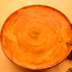 【おうちパーティーに】アンティークケーキスタンド15.5cm　コンポート皿　木製　 5枚目の画像