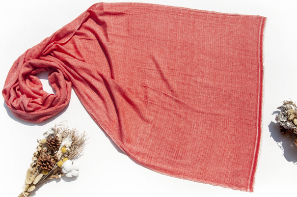 喀什米爾Cashmere 針織圍巾 純羊毛圍巾 手織圍巾 編織圍巾-希格紋美麗諾 聖誕節交換禮物 好友生日禮物 母親節 第16張的照片