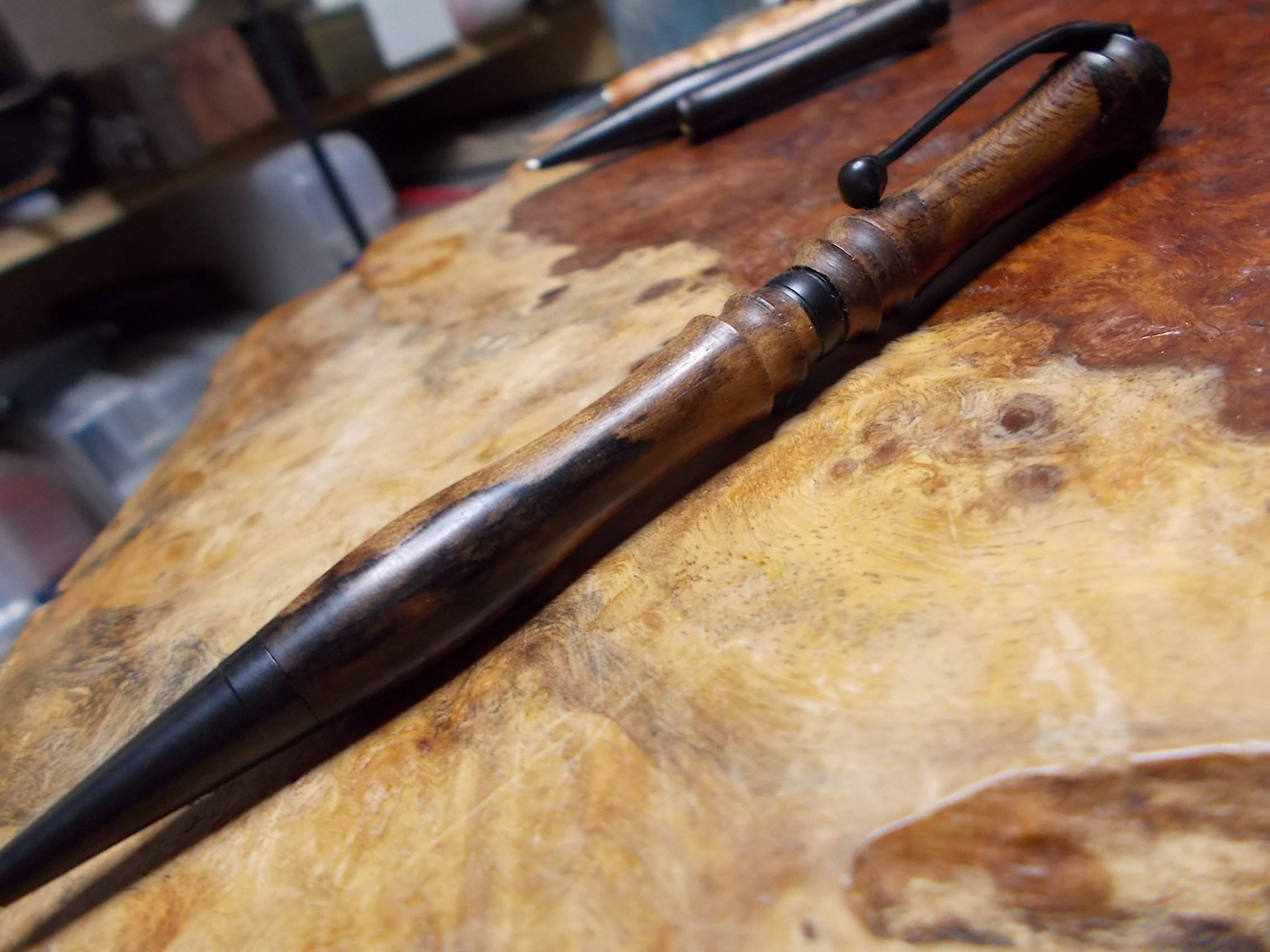 ジリコテの　クロスタイプリフィルのボールペン 　手作り品!