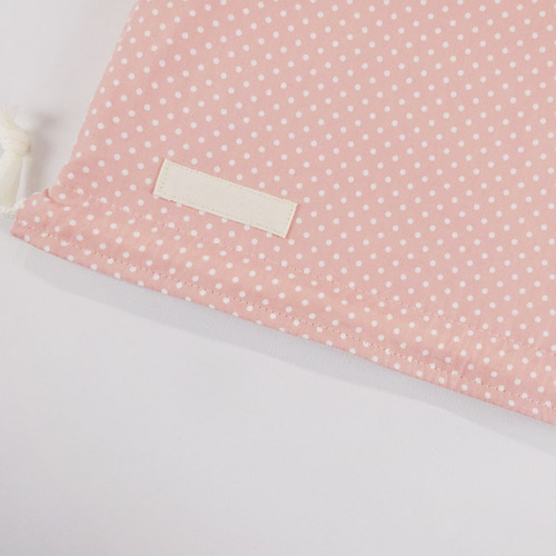 イブル ヌビ ピンク・ブルー・パープル】 くすみカラー体操服袋 お  