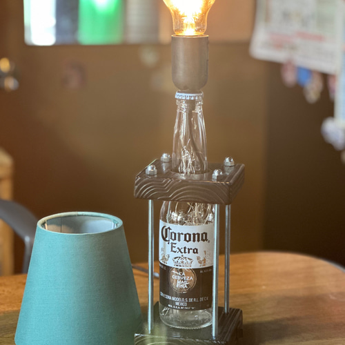 ボトルランプ(照明) No.2 コロナビール ランタン 間接照明