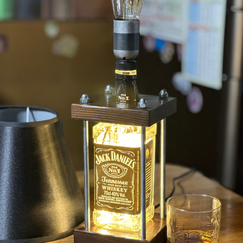 ボトルランプ(照明) No.1 ジャックダニエル ランタン 間接照明