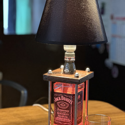 ボトルランプ(照明)  7色に輝くジャックダニエル　ランタン　間接照明 11枚目の画像