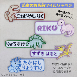 ❀新作追加 ❀ポケットティッシュケース （小）とお名前ワッペンの