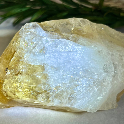 恋愛・ビジネス】レインボー シトリンクォーツ 原石 ポイント