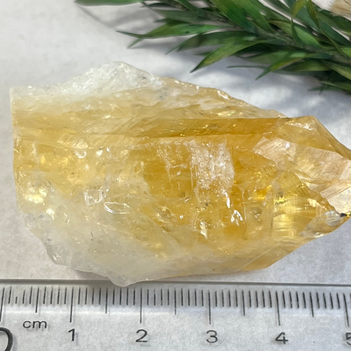 恋愛・ビジネス】レインボー シトリンクォーツ 原石 ポイント