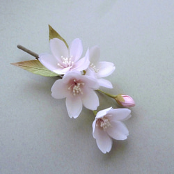 桜のひと枝コサージュ2024 4枚目の画像