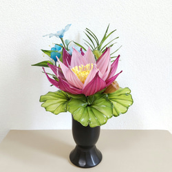 トルコキキョウ パープル 2本セット（蕾付き）/アメリカンフラワー