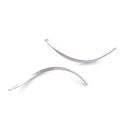 esp03-2【10個入り】幅約2mm スティック約38mm  チャーム サージカルステンレス 316L 1枚目の画像