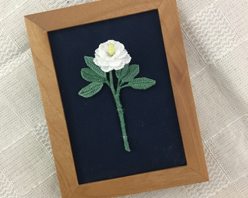 RT79 草花レリーフが美しい英国ヴィンテージフォトフレーム 15.5×11.5 フォトフレーム大(草花レリーフ) | Brocante de La Cocotte （フランス