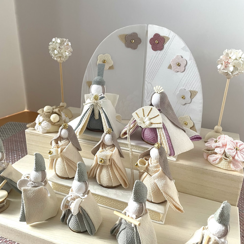 ちりめんお雛様 〜ほのか〜 ひな人形・雛飾り おうちじかん 通販