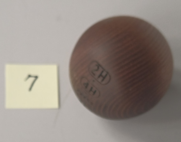 新型ジムニー　jb64 jb74用　木製トランスファーノブ（7）　エンジュ　蜜蝋仕上げ 3枚目の画像