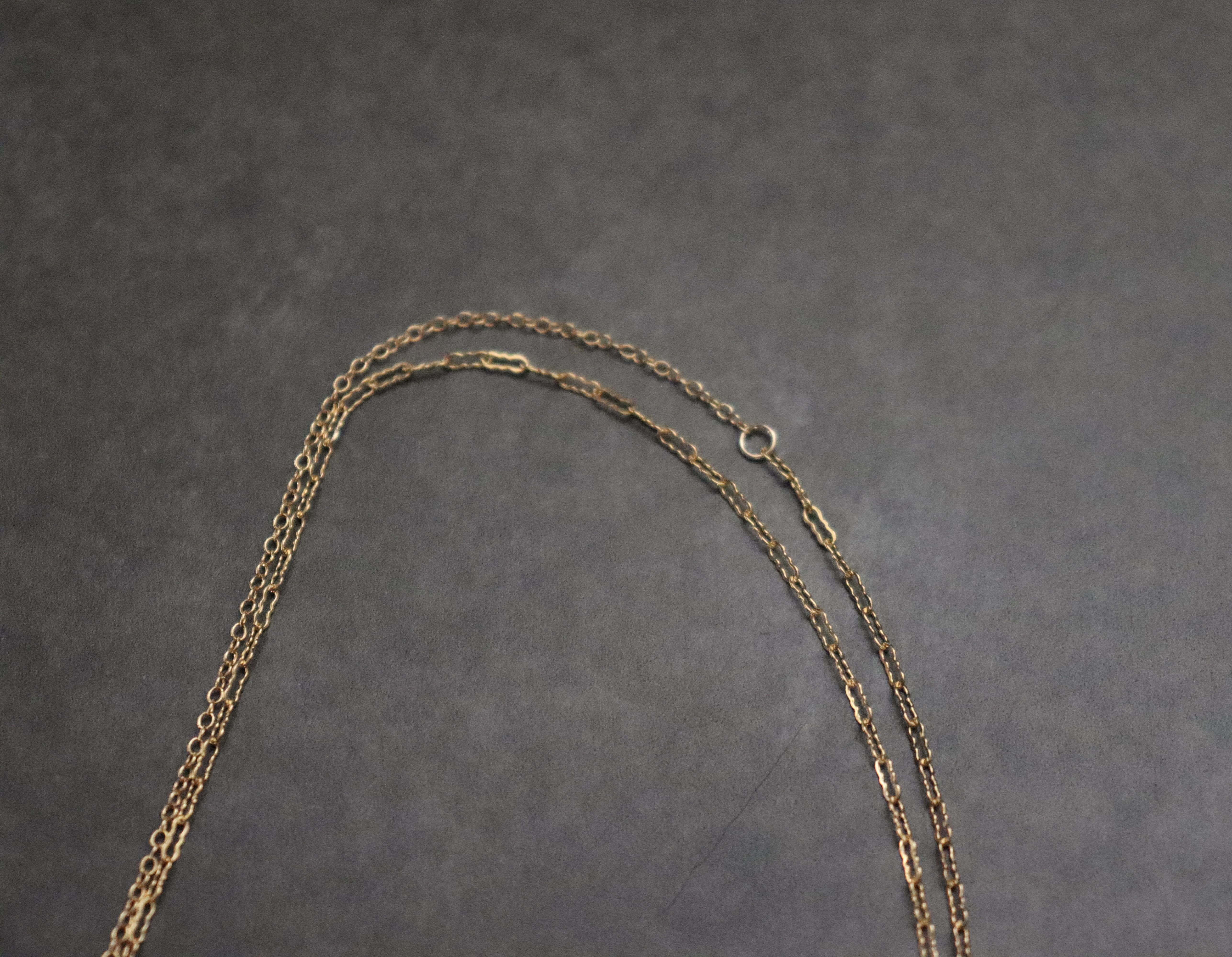 1点もの/2way/ロイヤルブルームーンストーンネックレス《18kgp枠留》/Ⅱ