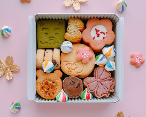 1月限定〉クッキー缶♡ クッキー Make up Sugar 通販 17075149｜Creema