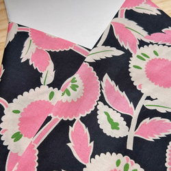 ◆半襟・半衿【花】桃 3枚目の画像