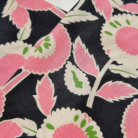 ◆半襟・半衿【花】桃 4枚目の画像