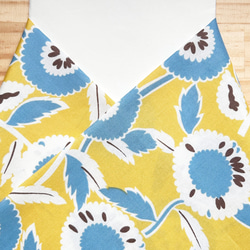 ◆半襟・半衿【花】苅安 1枚目の画像