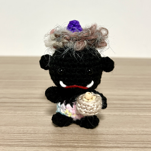 送料無料】手作り 節分鬼セット（5体）｜編みぐるみ・かわいい鬼