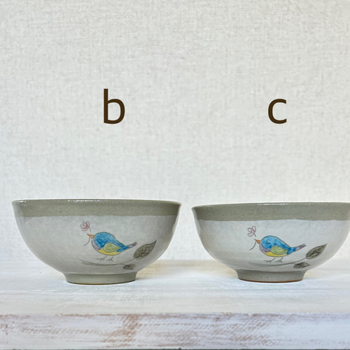 鳥と花の絵柄 陶器製皿 専用ケース付き 鳥と花の絵柄 陶器 🎌 【その他】 茶碗