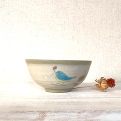 カラフル鳥のお茶碗 1枚目の画像