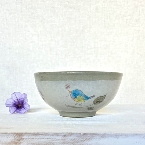 カラフル鳥のお茶碗 茶碗・めし碗 imuk 通販 17075641｜Creema