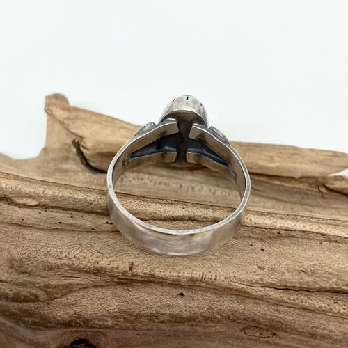 スリーピングビューティー ターコイズ トルコ石 シルバーリング 指輪